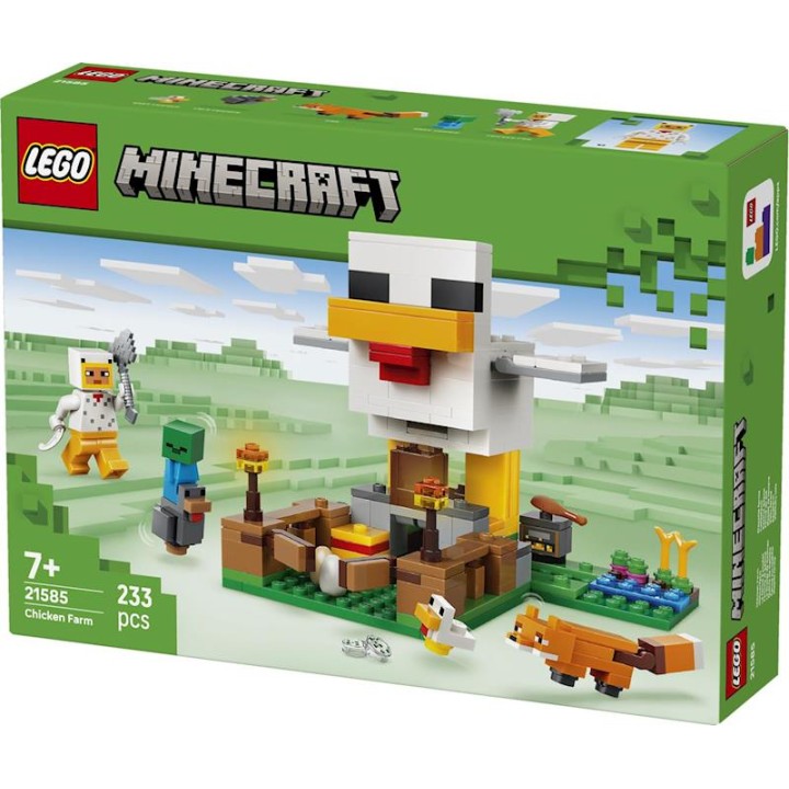 Juego De Construccion La Granja De Gallinas