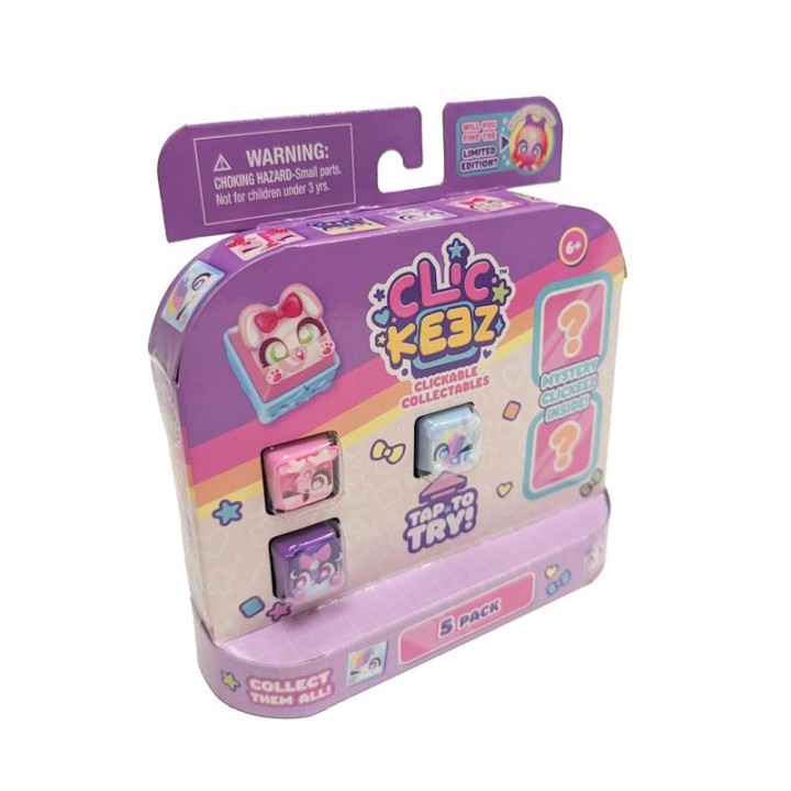 Clickeez Multi Pack. Contiene 5 Clickeez Con
