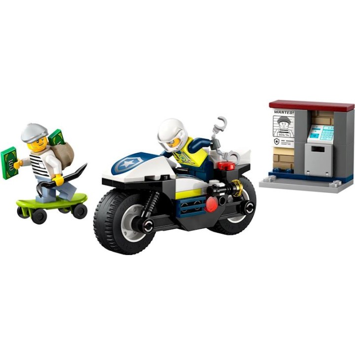 Juego De Construccion Persecución En Moto