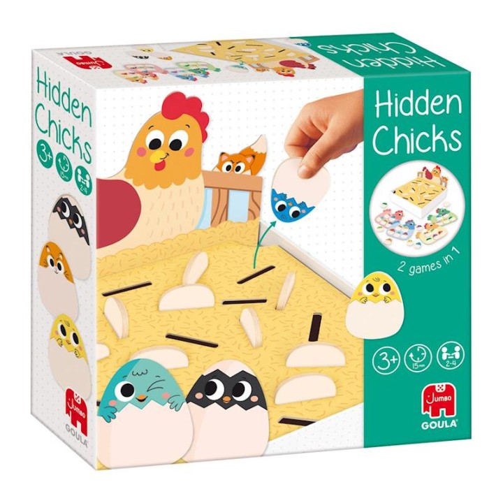 Juego Goula Hidden Chicks. Incluye 2 Modos