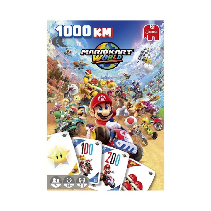 Juego De Cartas Mario Kart World 1000 Km