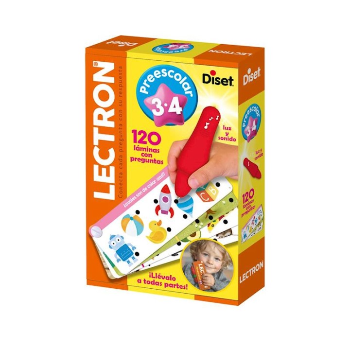 Lectron Lapiz Con Luz Y Sonidos Prescolar 3-4