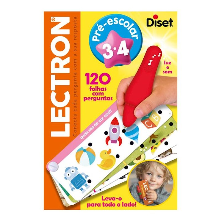 Lectron Lapiz Con Luz Y Sonidos Prescolar 3-4