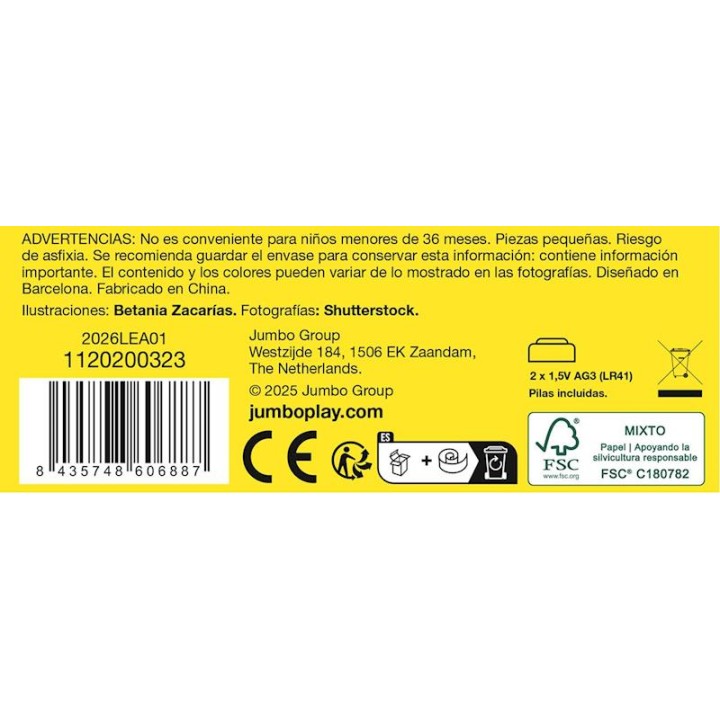 Lectron Lapiz Con Luz Y Sonidos Prescolar 3-4