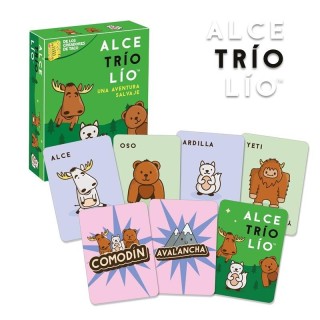 Juego Alce, Trio, Lío. Forma Trios De Animales