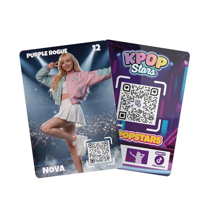 Sobre De Cartas K-Pop Stars Inclye 6
