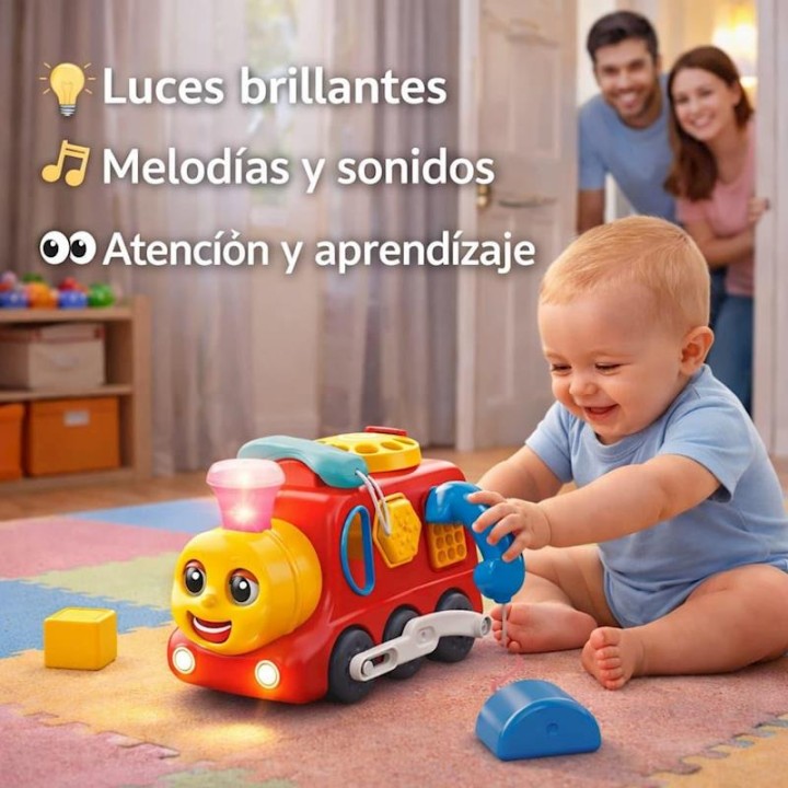 Tren Teléfono Actividades Infantiles 3 En 1,