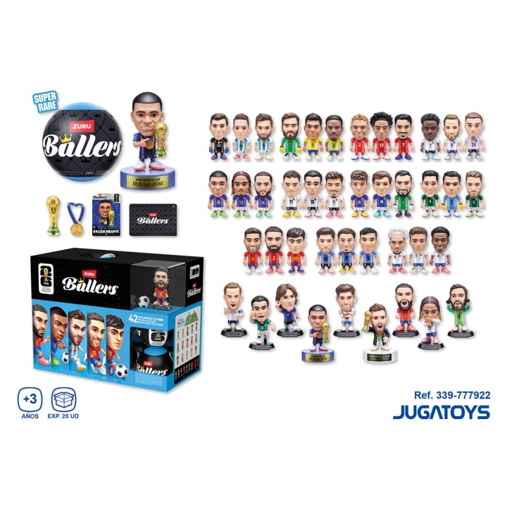 Bola Sorpresa Fifa Con Figura Futbolista,