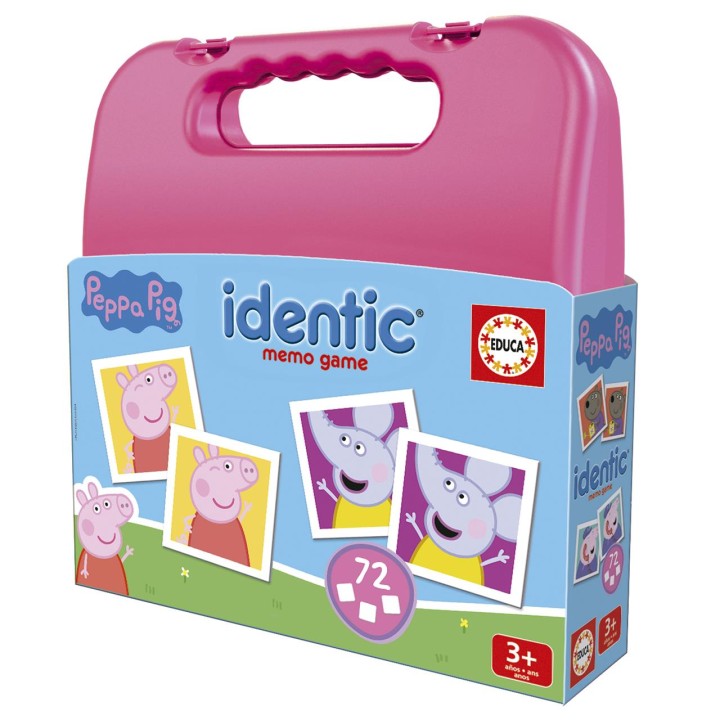Juego Identic Peppa Pig 72 Piezas