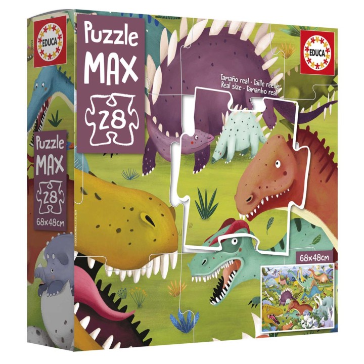 Puzzle 28 Dinosaurios "Puzzle Max"
