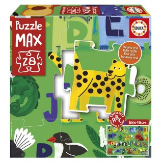 Puzzle Max 28 Piezas Alphabet Nature