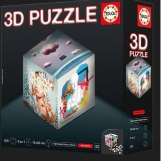 3D Puzzle Cube Animale