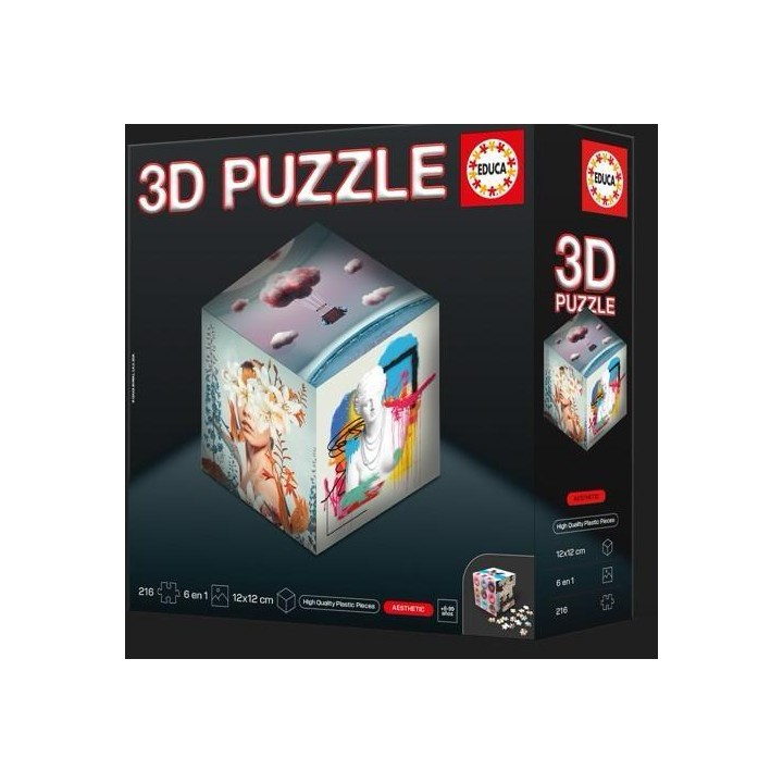 3D Puzzle Cube Animale