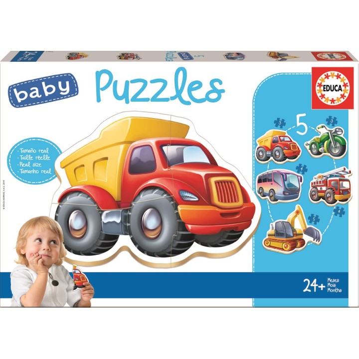 Puzzle Vehículos