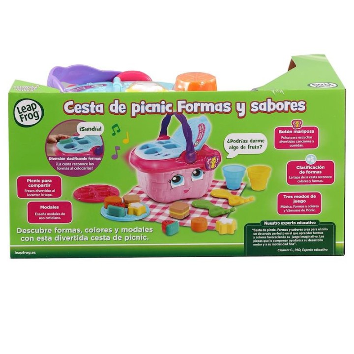Leap Frog Cesta De Picnic Formas Y Sabores