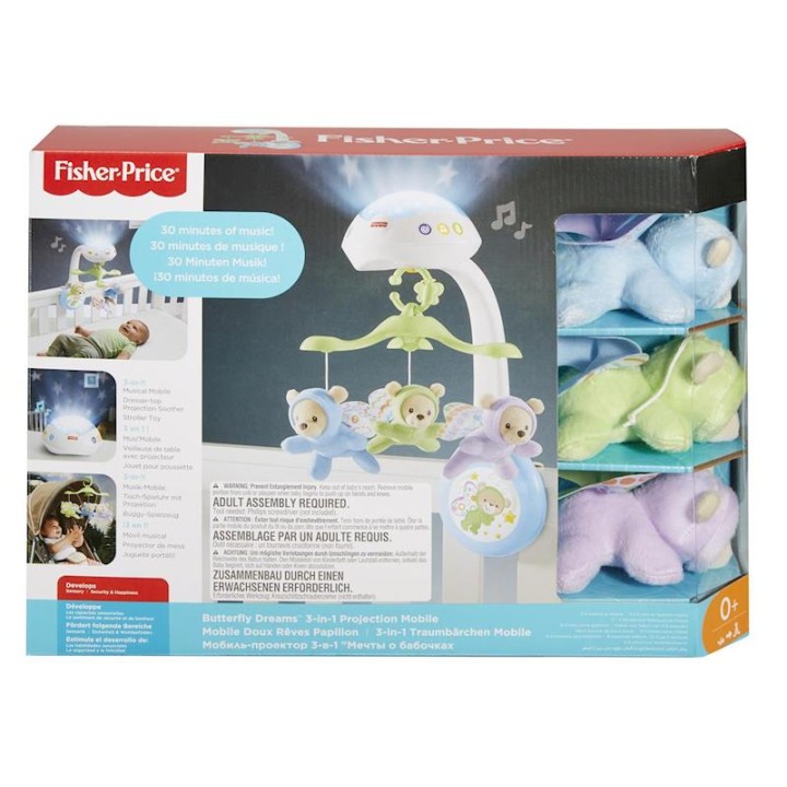 Móvil Musical Fisher Price Ositos Peluche