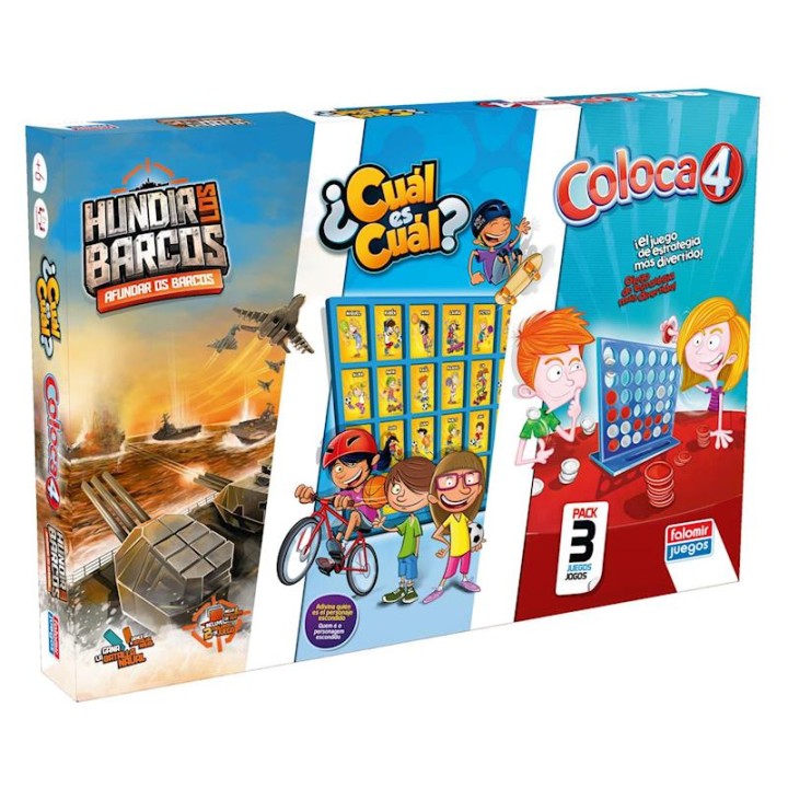 Juego Coloca 4, Hundir Los Barcos Y Cual Es Cual