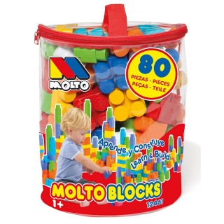 Construccion Bolsa 80 Piezas