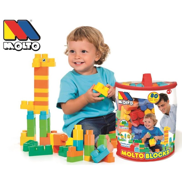 Construccion Bolsa 80 Piezas
