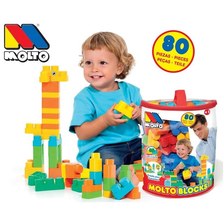 Construccion Bolsa 80 Piezas