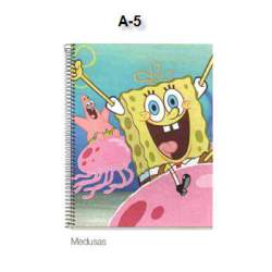 CUADERNO EUROPEAN DEC A-5 MR 11 BOB ESPONJA MEDUSAS 100H 42896