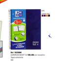 CUADERNO EUROPEAN ENRI OXFORD SCHOOL TE A-4 140H 5*5 102314204