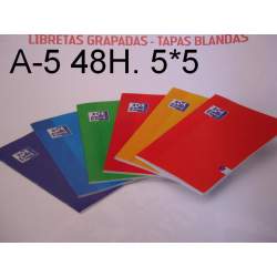 LIBRETA ENRI OXFORD SCHOOL A-5 48H CUADROS 5*5 2873904