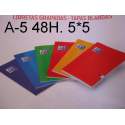 LIBRETA ENRI OXFORD SCHOOL A-5 48H CUADROS 5*5 2873904