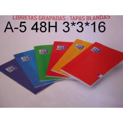 LIBRETA ENRI OXFORD SCHOOL A-5 48H MM 3*3*16 2877094