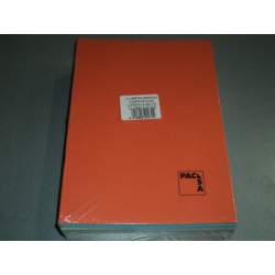 LIBRETA PACSA GOFRADA CUARTO 50H CUADROS 4*4 20070