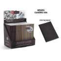 LIBRETA STONEPAPER MR 8º 40H NEGRA 4*4 CUADROS 1395