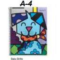 CUADERNO EUROPEAN A-4 MR14 120H BRITTO BABY 47874