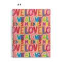 CUADERNO EUROPEAN A-4 MR14 120H JORDI LABANDA LOVE 47795