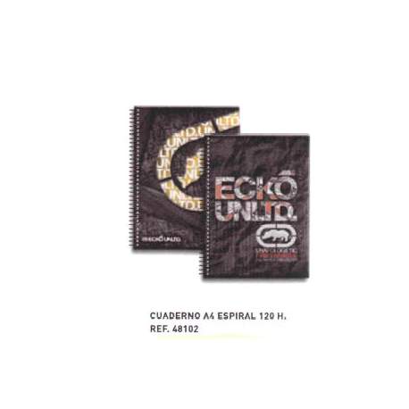 CUADERNO EUROPEAN A-4 SENFORT 12 ECKO UNLTD 120H 48102