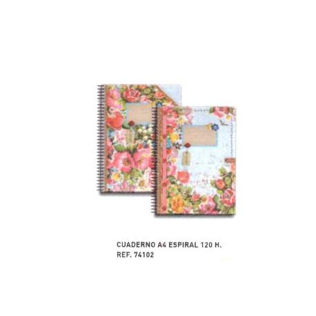 CUADERNO EUROPEAN A-4 SENFORT 12 ESPRIT SWEET 120H 74102