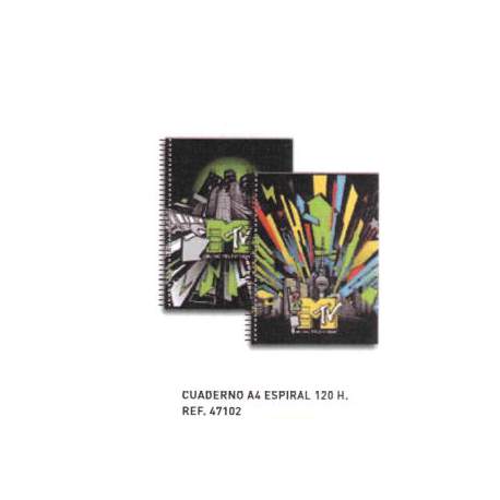 CUADERNO EUROPEAN A-4 SENFORT 12 MTV 120H 47102