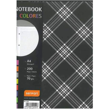 CUADERNO EUROPEAN A-4 SENFORT CAMPUS NOTEBOOK 200H 2502