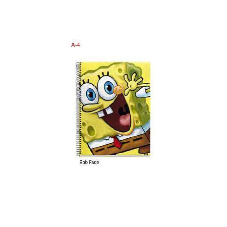 CUADERNO EUROPEAN DEC A-4 BOB ESPONJA 10 BOB FACE 100H 42858