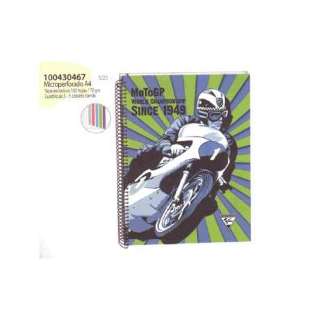 CUADERNO EUROPEAN DEC A-4 ENRI 12 MOTO GP 100H TE 100430467