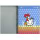 CUADERNO EUROPEAN DEC A-4 INOXCROM 09 NATURE GALLINA AZUL 140H 60265