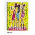 CUADERNO EUROPEAN DEC A-4 JORDI LABANDA 10 PP STARGIRLS 140H 42435