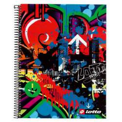 CUADERNO EUROPEAN DEC A-4 SAFTA 11 LOTTO GRAFFITI 120H 511126064