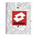 CUADERNO EUROPEAN DEC A-4 SAFTA 12 LOTTO STADIO 120H 511220064