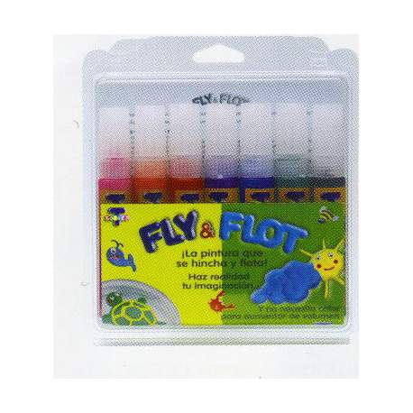 PINTURA FLY FLOT TCOLORS BLISTER 7 COLORES COMPLEMTARIOS 25ML 7512
