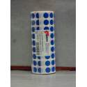 ETIQUETAS PRYSE GOMETS ROLLO CIRCULO 10,5 AZUL 1041001