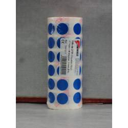 ETIQUETAS PRYSE GOMETS ROLLO CIRCULO 15 AZUL 1041011