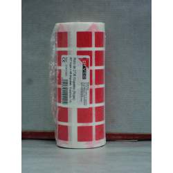 Pryse 1041040 Gomets etiquetas adhesivas color rojo