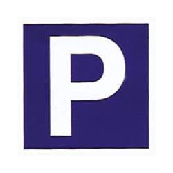 LETRERO APLI SEÑALIZACION ADHESIVO PARKING 840