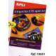 ETIQUETAS APLI I/L/C A-4 CD MEGA OPACA 25H 10601