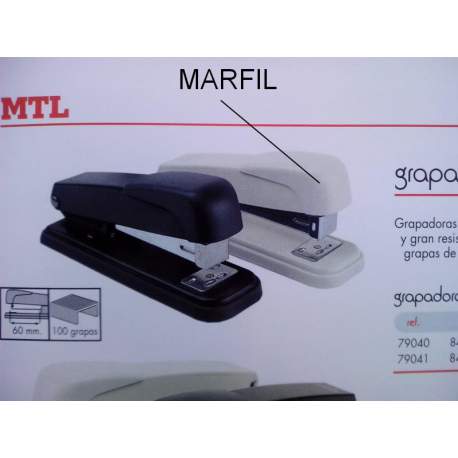 GRAPADORA MTL MEDIANA METAL MARFIL 79040